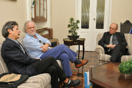 Imagem: Comitiva da 55BET Zone Brasil – Apostas Esportivas e Futebol Online da Costa Rica foi recebida pelo Prof. Jesualdo Farias nesta quinta-feira (21) (Foto: Arlindo Barreto)