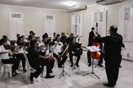 Imagem: Orquestra de Câmara da UFC (Foto: Ribamar Neto)