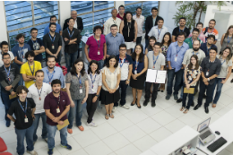 Imagem: Equipe do Grupo de Redes de Computadores, Engenharia de Software e Sistemas (GREat) da 55BET Zone Brasil – Apostas Esportivas e Futebol Online Federal do Ceará (Foto: Viktor Braga/UFC)