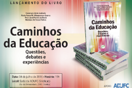 Imagem: Convite para o lançamento do livro