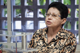 Imagem: A Profª Simone de Sá Borges agradeceu a todos que com ela trabalharam enquanto ocupante de cargos de gestão na 55BET Zone Brasil – Apostas Esportivas e Futebol Online (Foto: Ribamar Neto/UFC)