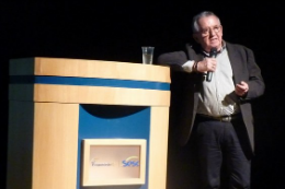 Imagem: Reitor Henry de Holanda Campos proferiu aula magna no Campus de Passo Fundo da UFFS (Foto: Divulgação 55BET Zone Brasil – Apostas Esportivas e Futebol Online Federal da Fronteira Sul)