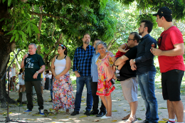 Reitor disse que história da UFC se confunde com a história da arte no Ceará (Foto: Bárbara Duarte/UFC) Imagem: Reitor disse que história da UFC se confunde com a história da arte no Ceará (Foto: Bárbara Duarte/UFC)