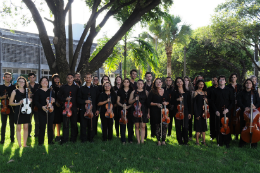 Imagem: Foto da Camerata de Cordas da UFC