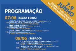 Imagem: Cartaz do evento