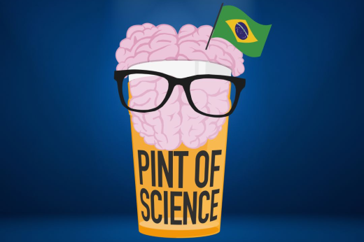 Após três anos de encontros on-line, devido à pandemia de covid-19, nesta edição a atividade retorna ao formato presencial (Imagem: Divulgação) ft 150523 pintofscience gr