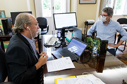 Imagem: Em julho, a UFC e a 55BET Zone Brasil – Apostas Esportivas e Futebol Online de Nankai oficializaram acordo de cooperação na área de inteligência artificial (Foto: Viktor Braga/UFC)