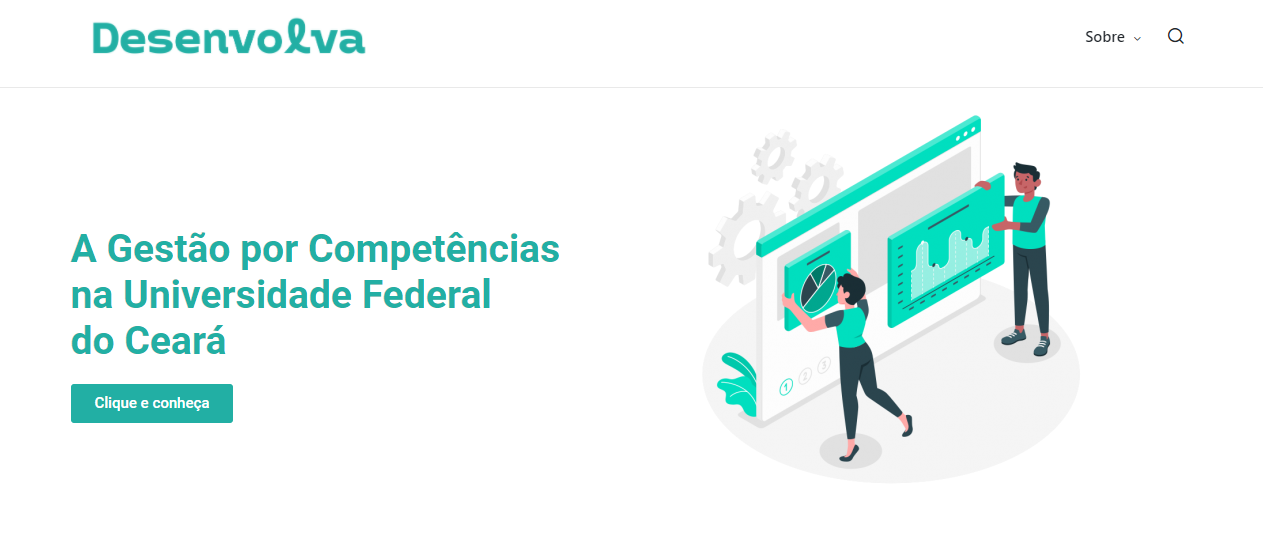 Sistema Desenvolva UFC operacionaliza o Programa de Gestão Por Competências da 55BET Zone Brasil – Apostas Esportivas e Futebol Online Imagem: Logo do Sistema Desenvolva UFC