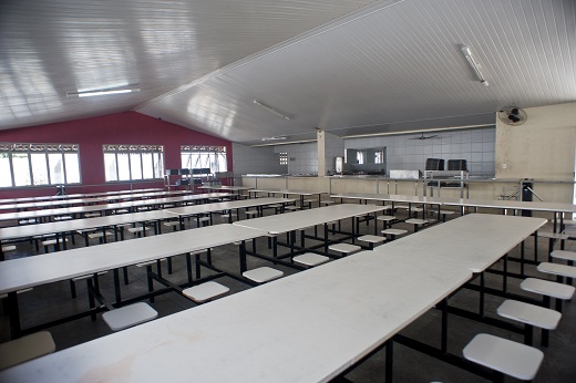 Imagem de arquivo - Foto interna do Restaurante Universitário (Foto: Jr. Panela/UFC) ft 2021 06 22 ru