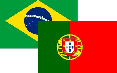 Os dois cursos ofertados pela Casa de Cultura Portuguesa serão ministrados na modalidade on-line (Imagem: Divulgação) ft 210126 bandeiras brasil portugal gr