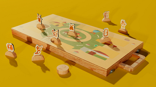 O livro foi produzido pelos integrantes do VARAL - Laboratório de Design Social, como parte das investigações da pesquisa “Identidade, territorialidade e dispositivos estratégicos no Design Social” (Imagem: Luciana do Vale) Imagem: foto de um livro de madeira com desenhos em papel