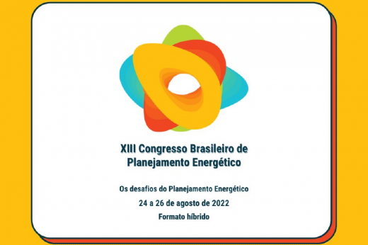 As atividades do SBPE prosseguem até sexta-feira (26) (Imagem: Divulgação) Imagem: banner de divulgação XIII Congresso Brasileiro de Planejamento Energético