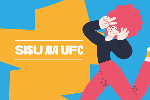 Envio dos documentos dos aprovados na Chamada Regular para a UFC deverá ser feito de 2 a 6 de março, por meio do Portal do Candidato - SISU (Imagem: Design/UFC Informa) Imagem: logomarca do SISU na UFC
