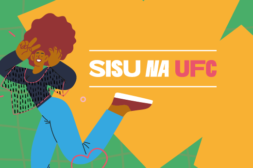 Documento informa como será a solicitação de matrícula dos candidatos que conseguirem a classificação na Lista de Espera, bem como os procedimentos de inscrição como suplente para os não classificados (Imagem: Design/UFC Informa) Imagem: logomarca do SISU na UFC