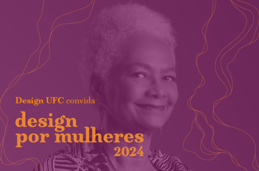 A palestra “Goya Lopes: a trajetória de uma criadora” apresenta a artista visual pioneira da arte na moda afro-brasileira (Imagem: Divulgação) Imagem: fundo lilás, imagem de rosto de mulher negra, cabelos brancos, título da exposição
