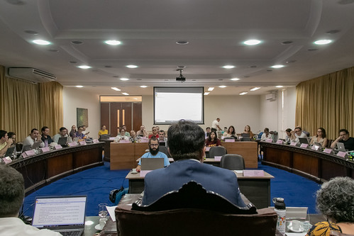 Tanto a comissão de regularização fundiária quanto o Regimento da Estatuinte foram aprovadas por unanimidade (Foto: Guilherme Silva/UFC) Imagem: Tanto a comissão de regularização fundiária quanto o Regimento da Estatuinte foram aprovadas por unanimidade (Foto: Guilherme Silva/UFC)