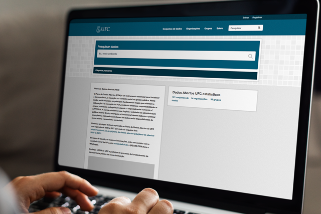 A disponibilização de bases de dados públicas de forma aberta, organizada e periódica faz parte da política de transparência pública da UFC Imagem: A disponibilização de bases de dados públicas de forma aberta, organizada e periódica faz parte da política de transparência pública da UFC