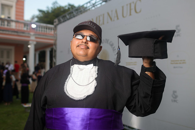 Matias Viana, recém-formado na UFC, busca estratégias para "enegrecer" a filosofia (Foto: Viktor Braga/UFC) Imagem: Matias Viana, recém-formado na UFC, busca estratégias para "enegrecer" a filosofia (Foto: Viktor Braga/UFC)