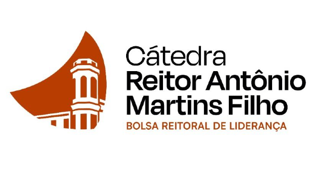 A Bolsa Reitoral de Liderança é uma iniciativa da UFC, no âmbito da Cátedra Reitor Antônio Martins Filho, em parceria com o Instituto Mucuripe (Imagem: Divulgação) Imagem: logo catédra