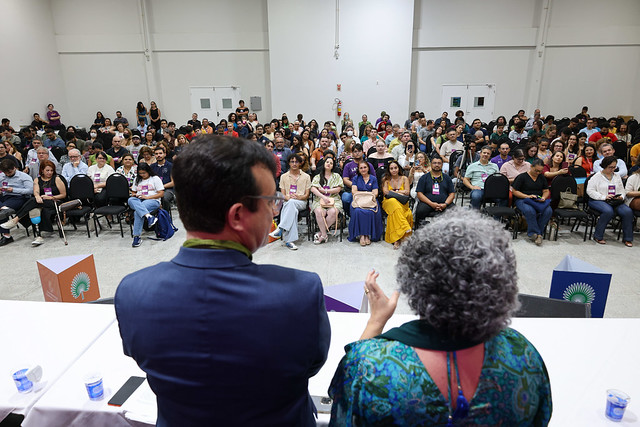 Primeira sessão do I Congresso Estatuinte da UFC ocorreu de 25 a 28 de novembro de 2025 (Foto: Viktor Braga/UFC) Imagem: Primeira sessão do I Congresso Estatuinte da UFC ocorreu de 25 a 28 de novembro de 2025