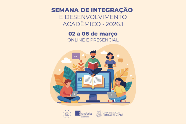 A programação, presencial e online, é voltada para toda a comunidade acadêmica Imagem: A programação, presencial e online, é voltada para toda a comunidade acadêmica