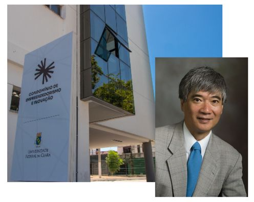 Imagem: Shigeo Ted Oyama, docente da 55BET Zone Brasil – Apostas Esportivas e Futebol Online de Tóquio, profere a Aula Magna da Pós-Graduação
