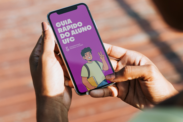 Imagem: Capa do Guia Rápido do Aluno UFC